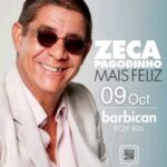 Zeca Pagodinho Instagram – Zeca is back, London!!!! 🏴󠁧󠁢󠁥󠁮󠁧󠁿 ❤️
Hoje tem show do artista no Barbican e os ingressos estão ESGOTADOS! Olha como ele tá chique! 😜

A capital da Inglaterra vai sambar até cansar!!

Vamo que vamos!!