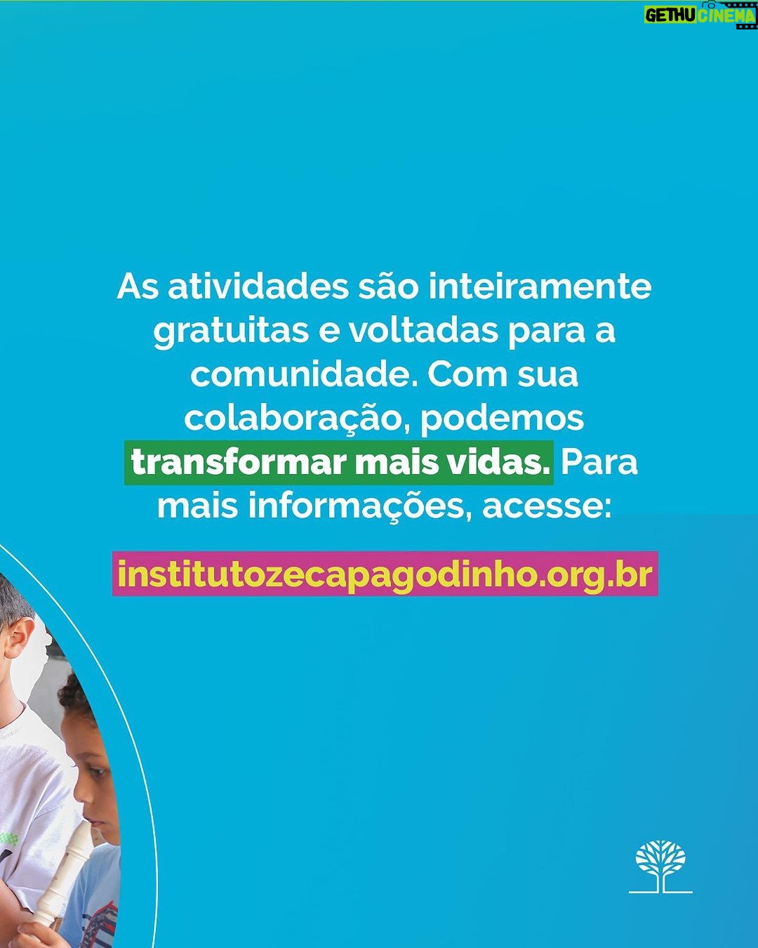 Zeca Pagodinho Instagram - Ao longo da história do IZP, tivemos o privilégio de ver muitos alunos crescerem como artistas, mas também como seres humanos, desenvolvendo talentos e paixões que os impulsionam rumo ao sucesso. ✨ Acesse nosso site para descobrir como você pode apoiar essa transformação! 💚 #izp #institutozecapagodinho #alunos #história #projetosocial #zecapagodinho #música #arte