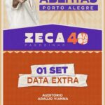 Zeca Pagodinho Instagram - VEM, PORTO ALEGRE! Estão abertas as vendas de ingressos para show de DATA EXTRA do Zeca, no dia 1º de setembro, domingo, no @araujoviannaoficial 🧡 🎟 Acesse zecapagodinho40anos.com.br ou pelo link da Bio e garanta o seu ingresso Venha comemorar os 40 anos de carreira do sambista mais querido do Brasil, com muita alegria e muito samba neste show inédito ✨ #Zeca40Anos #ZecaPagodinho #ZecaPagodinho40Anos #PortoAlegre