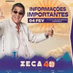 Zeca Pagodinho Instagram - Alô Rio de Janeiro! Confira acima as informações importantes para a celebração de 65 anos de vida e 40 anos de carreira do ilustre @zecapagodinho , nesse domingo (4/02), no Estádio Nilton Santos! 🎉🧡 Vai ser uma noite inesquecível pro samba brasileiro! Quem a gente encontra por lá? 🎟️ Últimos ingressos em www.zecapagodinho40anos.com.br