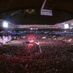 Zezé di Camargo Instagram - Show amigos @zezedicamargoeluciano @chxoficial e @leonardo no Allianz parque ontem. Será q tinha gente? Obrigado Brasil!!!!