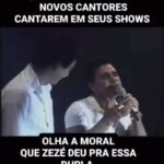 Zezé di Camargo Instagram – Achei esse vídeo na internet e resolvi mostrar pra vcs. Sucesso pra os meninos!!! Isso é uma repostagem de : @mariacadengue