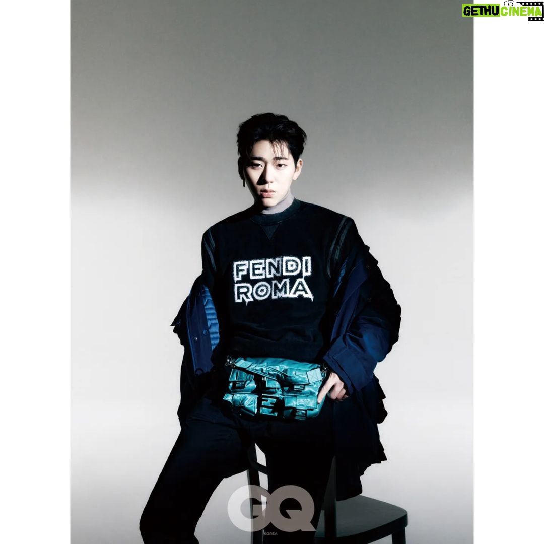 Zico Instagram - @gq_korea @fendi Men of the year 2022