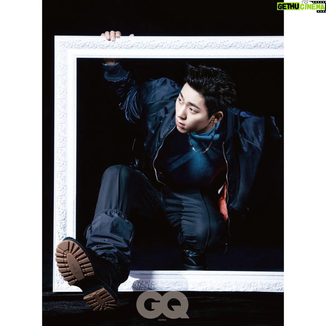 Zico Instagram - @gq_korea @fendi Men of the year 2022