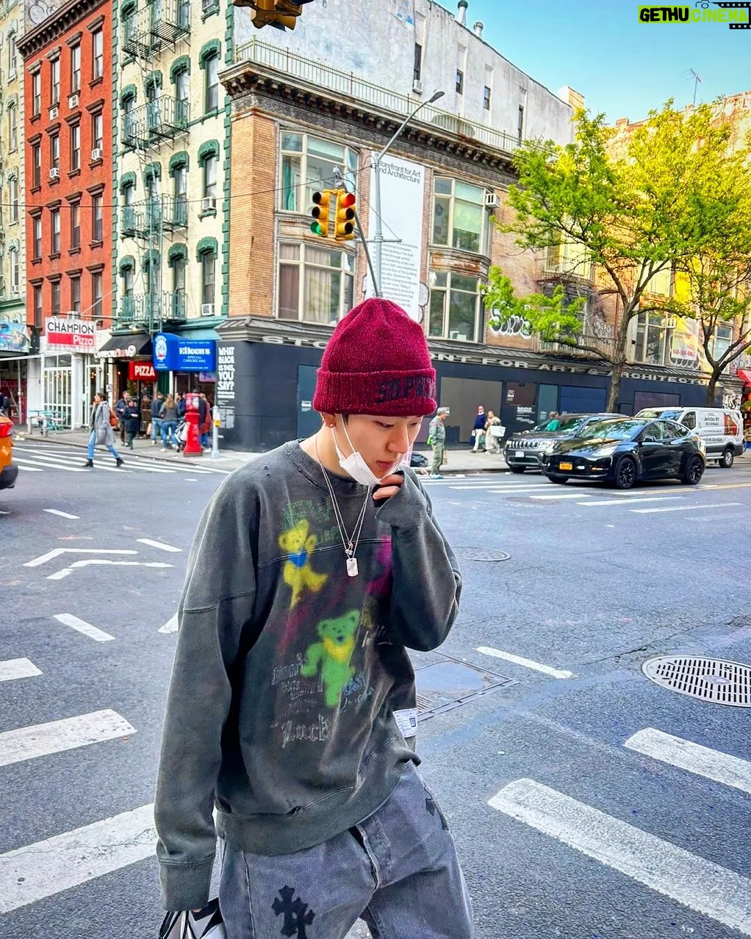 Zico Instagram - Nothing's equivalent to the New York state of mind 🏙