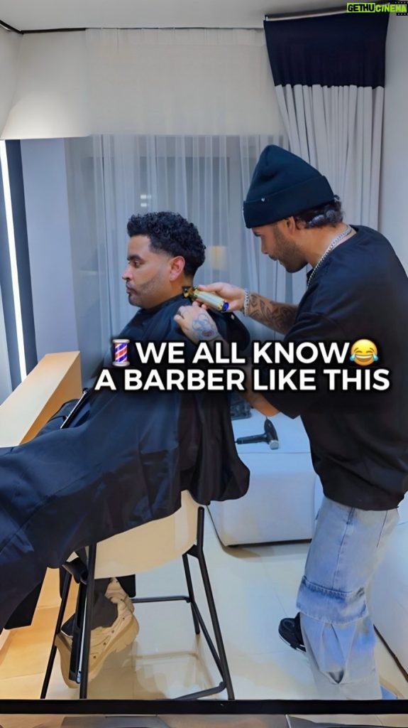 Zion Instagram - 😂Todos conocemos un barbero así 💈 @arod23pr @zion @lv3pro #barbershop #barber #barbero #arod23pr #barbercomedy #funnybarber #crazybarber Dubai, United Arab Emirates