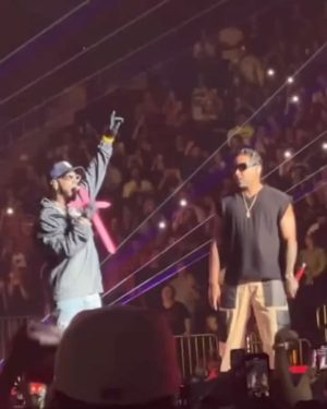 Zion Instagram - Seguimos compartiendo la tarima junto al BRRRRRRRO! @Anuel esta vez en #NewYork agradecido de mi gente, estamos activos !!! Exitos y que sigan los PaLoTes!! ☄️☄️☄️🤙🏾 #Zdiddy #MadisonSquareGarden #Uknowwwwww 

📸 @jaaybetancourt