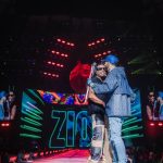 Zion Instagram - Seguimos compartiendo la tarima junto al BRRRRRRRO! @Anuel esta vez en #NewYork agradecido de mi gente, estamos activos !!! Exitos y que sigan los PaLoTes!! ☄️☄️☄️🤙🏾 #Zdiddy #MadisonSquareGarden #Uknowwwwww 📸 @jaaybetancourt