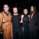 Zoë Kravitz Instagram - @ysl 🖤 @anthonyvaccarello