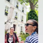 Zoe Saldaña Instagram - Paris, you make me happy.