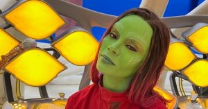 Zoe Saldaña Instagram - #friday #guardiansofthegalaxyvol3