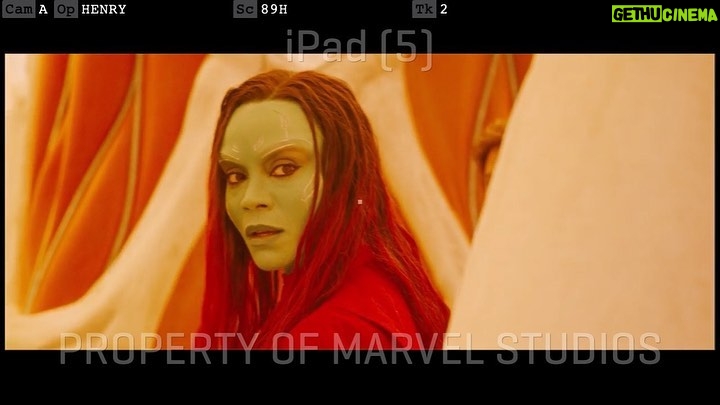 Zoe Saldaña Instagram - The many faces of #gamora in #guardiansofthegalaxy volume 3