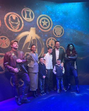 Zoe Saldaña Instagram - The weekend volume #gotg3
Merci Paris!