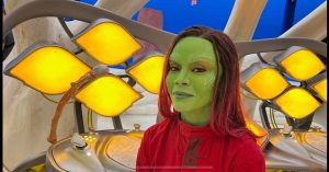 Zoe Saldaña Instagram - #friday #guardiansofthegalaxyvol3