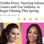 Zoe Saldaña Instagram - NEW PROJECT ALERT! Check out the link in story to hear about what’s in the works this spring 😉