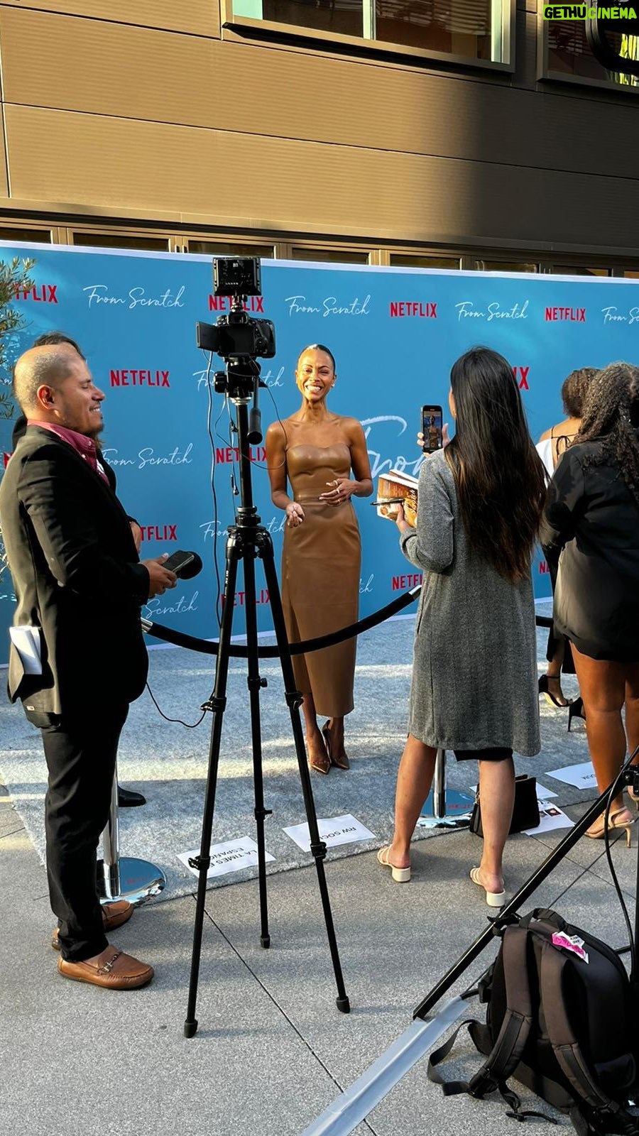 Zoe Saldaña Instagram - So beyond thankful to have been part of this beautiful production and so excited to share #FromScratch with you all. ❤️ October 21st is right around the corner ;) Los Angeles, California