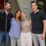 Zoe Saldaña Instagram - Tune in tomorrow Monday, Feb. 5, at 8 p.m. ET/PT and watch how @propertybrothers and I break s—- up at my friend’s @makeupbyvera7 house. Don’t worry, we put it all back together- but better!!! @hgtv #celebiou