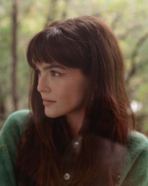 Zoey Deutch Instagram - starting off 2024 with a bangs