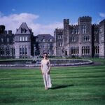 Zoey Deutch Instagram - did u heir the joke about the old castle? it’s historical !!!!! … …………. ……………………… .. BYE Ashford Castle