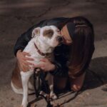 Zoey Deutch Instagram - have u ever seen a dog so embarrassed to take a picture with their owner because like ……??