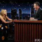 Zoey Deutch Instagram - thanks for having me on to talk about the permanent soup on my ankle and other things @jimmykimmellive. i had a lot of fun and also am now much more aware of my bad posture link in bio 🙃