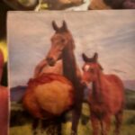 Zoey Deutch Instagram - scroll to the last slide to see a confusing photo of a latke on a horse napkin 👍