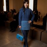 Zooey Deschanel Instagram - Serving blueberry pie @Patou 💙💙💙