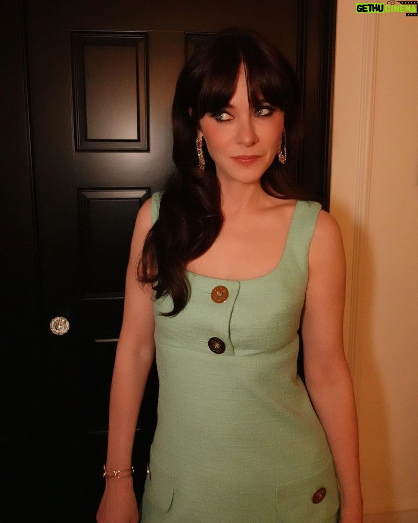 Zooey Deschanel Instagram - A @patou girl always for the 17th Annual #EveningBefore event
