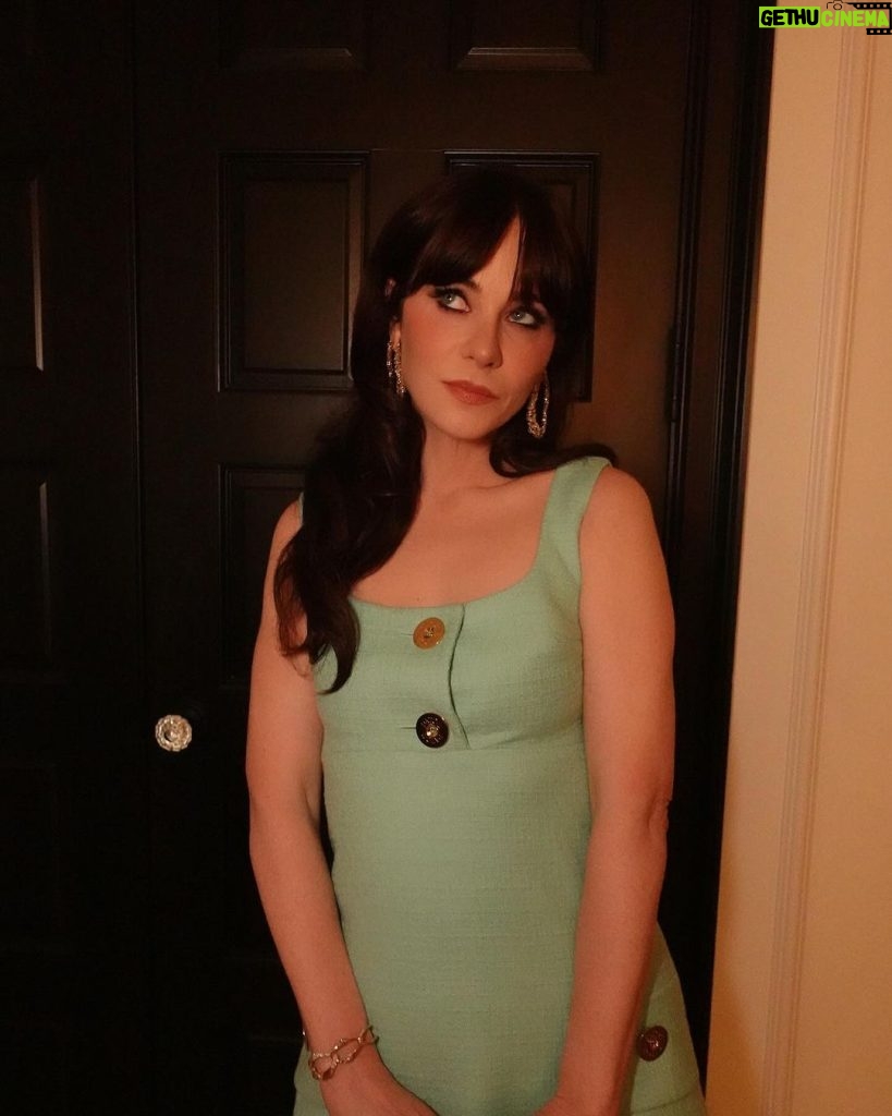 Zooey Deschanel Instagram - A @patou girl always for the 17th Annual #EveningBefore event