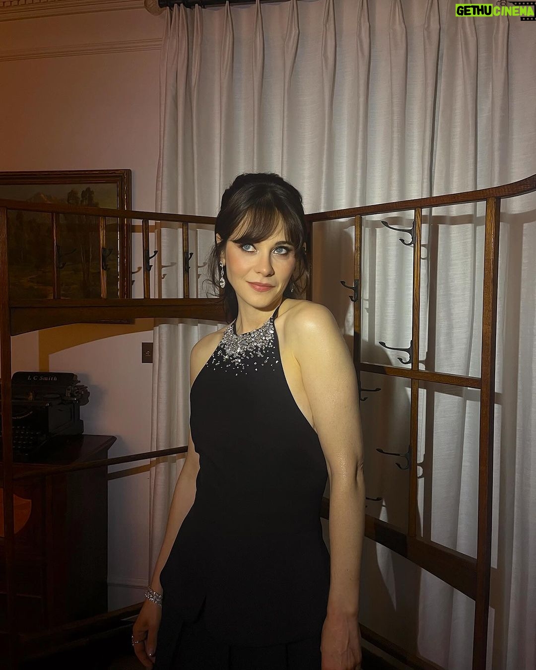 Zooey Deschanel Instagram - LA’s torrential downpour couldn’t keep me from this night