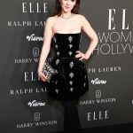 Zooey Deschanel Instagram – An amazing night with even more amazing women 🖤 #ELLEWIH