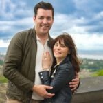 Zooey Deschanel Instagram – After getting engaged in Scotland in August, Zooey Deschanel and Jonathan Scott are sharing all the details for the first time to PEOPLE! 💍 “Clueless. I was clueless,” is how Zooey describes the moments before her now-fiance proposed. 

The #PropertyBrothers host popped the question to the actress after four years of dating and pulled off quite the surprise spectacle with the help of her two kids, Elsie, 8, and Charlie, 6. For more on the special day including the bagpipe performance and the ring Jonathan held on to for a year, tap the link in bio! 

| 📷: ROB MCDOUGALL
