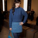 Zooey Deschanel Instagram - Serving blueberry pie @Patou 💙💙💙