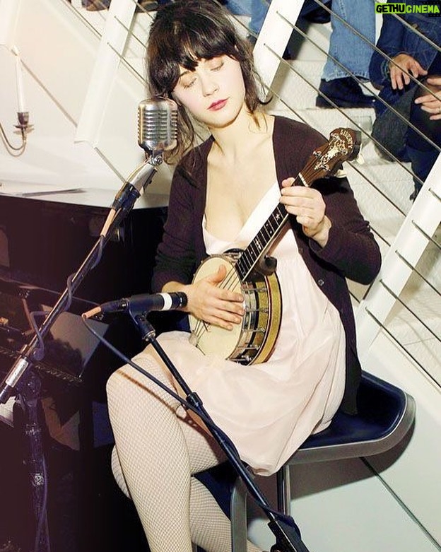 Zooey Deschanel Instagram - Calling this era “Banjo-uke Babe”