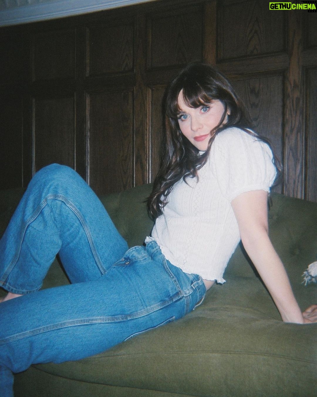 Zooey Deschanel Instagram - A look for every sofa