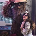 Zooey Deschanel Instagram - I ❤️ @WaltDisneyWorld. We had the BEST week! Thank you to all the characters that agreed to wear my hat but definitely not you Darth Vader because you wouldn’t go along with the program. 😂 @DisneyParks #DisneyWorld
