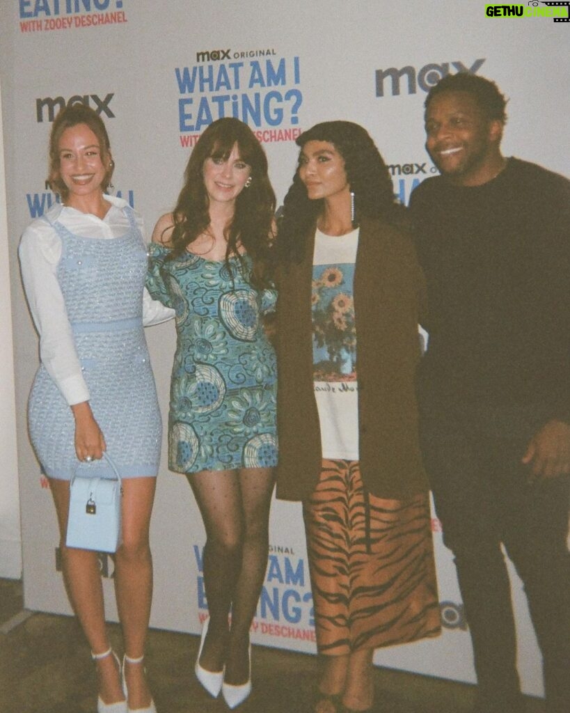 Zooey Deschanel Instagram - Moments from What Am I Eating? 🍽️