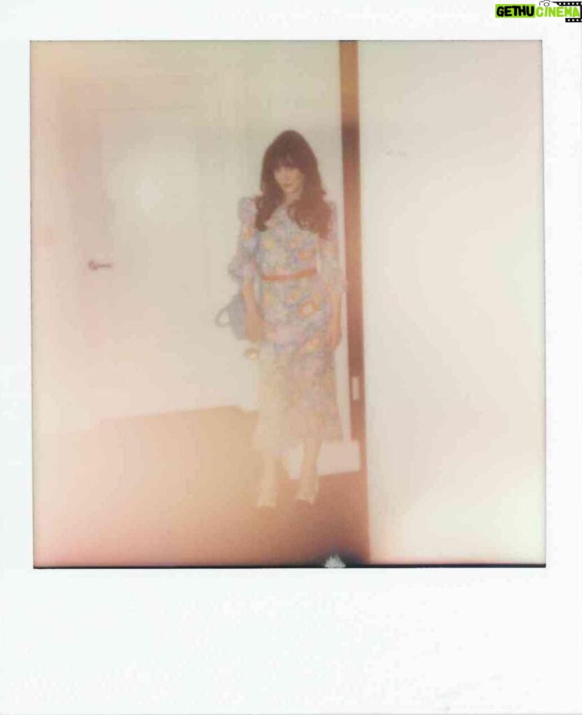 Zooey Deschanel Instagram - Polaroid-ing again