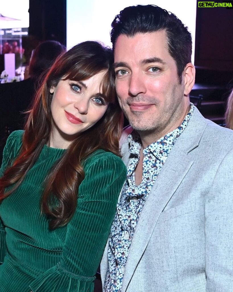 Zooey Deschanel Instagram - Today I celebrate this wonderful man. I am eternally grateful the universe sent you in my direction. You are my person, my partner, my favorite. I love you Jonathan! 😍🥰😘❤️