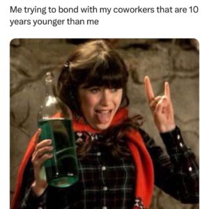 Zooey Deschanel Instagram - I am every meme