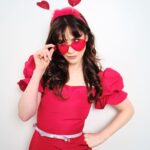 Zooey Deschanel Instagram - In my Valentine’s best all month long. 📸: @sergionecoechea