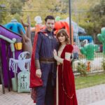 Zooey Deschanel Instagram – Dr. Strange and a princess walk into a haunted house… what could go wrong? 🤔

📷: @teribocko