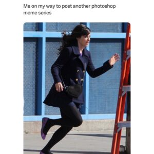 Zooey Deschanel Instagram - I am every meme