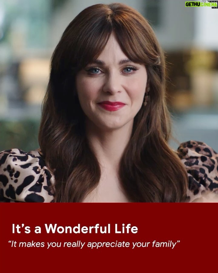 Zooey Deschanel Instagram - In our house, the holidays are a magical season. That’s why our favorite movies have that certain magical ingredient. Let me know about your fantastic faves in the comments! Link in bio for more. #GoogleTV #WatchWithMe #ad