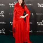 Zooey Deschanel Instagram - Had the loveliest time celebrating one of my favorite charities on Saturday, Baby2Baby, who raised a record amount of money to help children in underserved communities. I wore a very special vintage @ninaricci dress I’ve been waiting to wear since I bought it from @shrimptoncouture over a year ago. Thanks to this whole team getting the look together: Styling: @ibabdelnasser Hair: @brentsmells Make up: @sarahnelsonmakeup Gorgeous clean make up products: @merit Best of all I got to have a night out with my sweetheart and to see some of my wonderful friends.