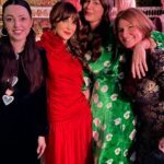 Zooey Deschanel Instagram - Had the loveliest time celebrating one of my favorite charities on Saturday, Baby2Baby, who raised a record amount of money to help children in underserved communities. I wore a very special vintage @ninaricci dress I’ve been waiting to wear since I bought it from @shrimptoncouture over a year ago. Thanks to this whole team getting the look together: Styling: @ibabdelnasser Hair: @brentsmells Make up: @sarahnelsonmakeup Gorgeous clean make up products: @merit Best of all I got to have a night out with my sweetheart and to see some of my wonderful friends.