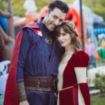 Zooey Deschanel Instagram - Dr. Strange and a princess walk into a haunted house… what could go wrong? 🤔 📷: @teribocko