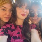 Zooey Deschanel Instagram – I have pretty friends okay? #nofilter
