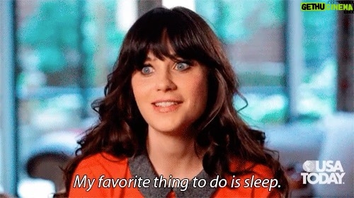 Zooey Deschanel Instagram - TGIF! May your weekend afford you lots of time for naps.