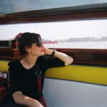 Zooey Deschanel Instagram – Moments in Venice on film 🎞❤️